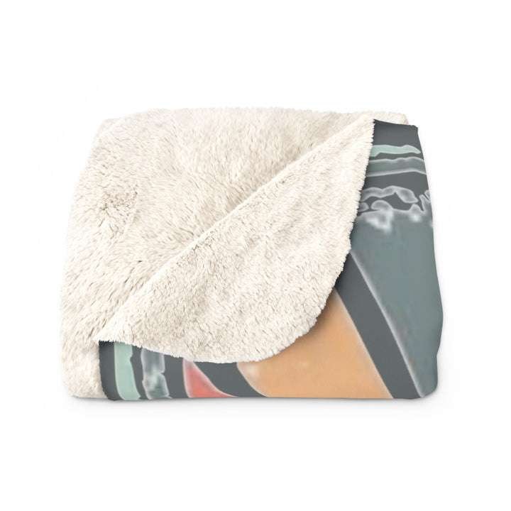 YOU ARE ENOUGH=Sherpa Fleece Blanket