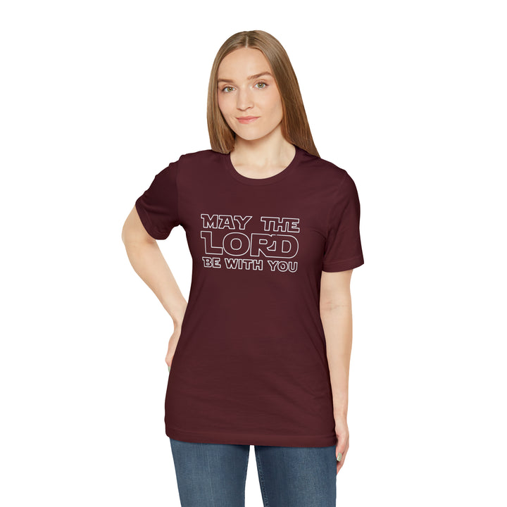 Mat The Lord Be With You-Unisex Jersey Short Sleeve Tee