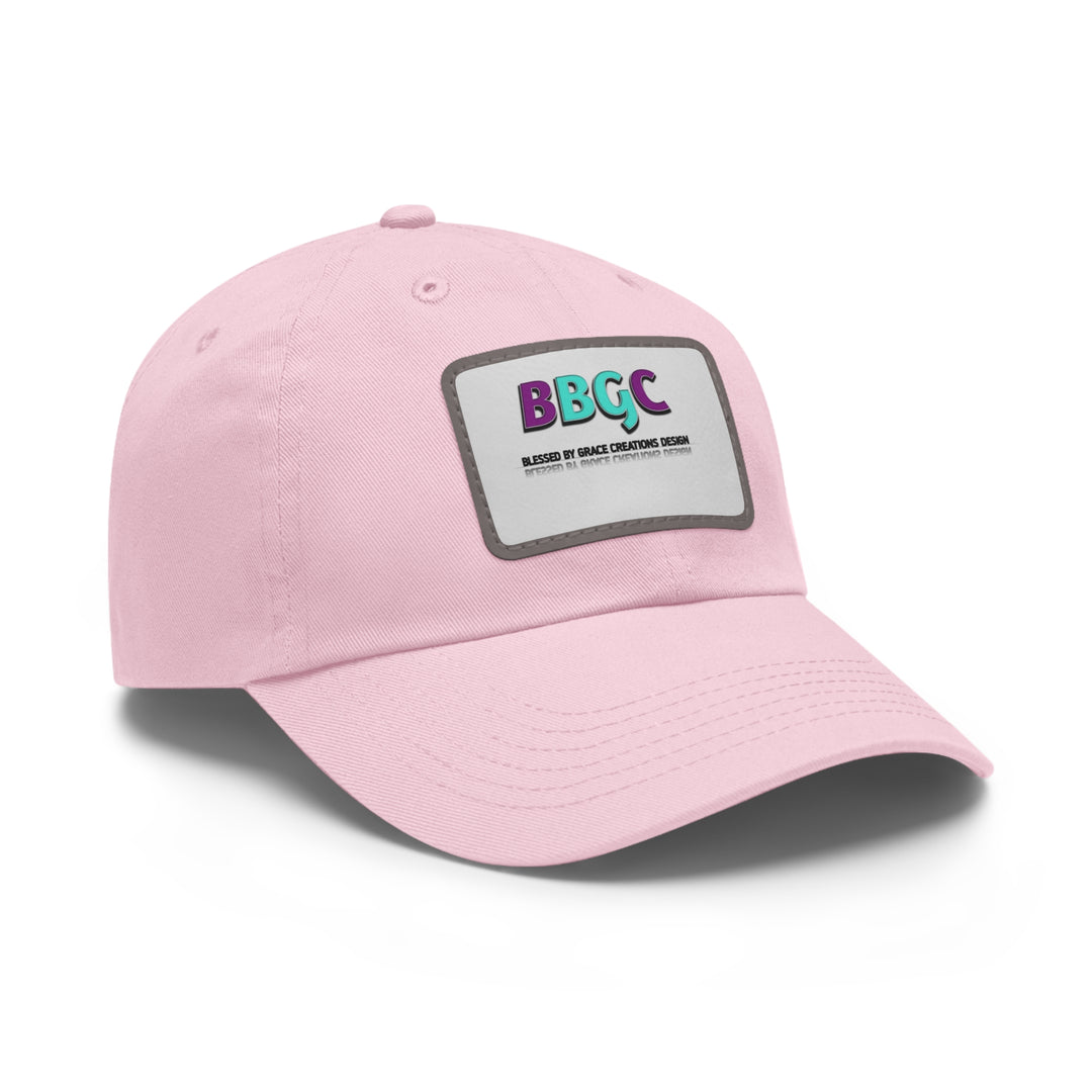 BBGC=Dad Hat with Leather Patch (Rectangle)