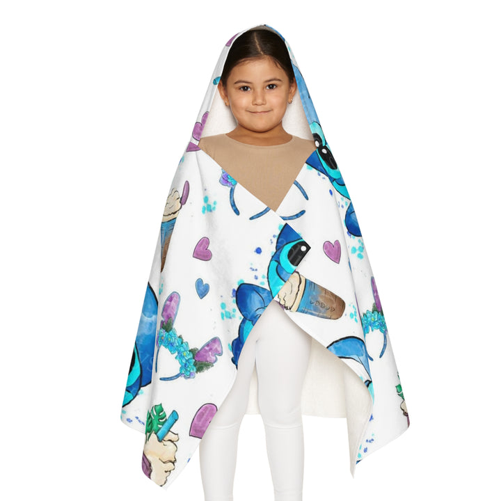 Stitch-Youth Hooded Towel