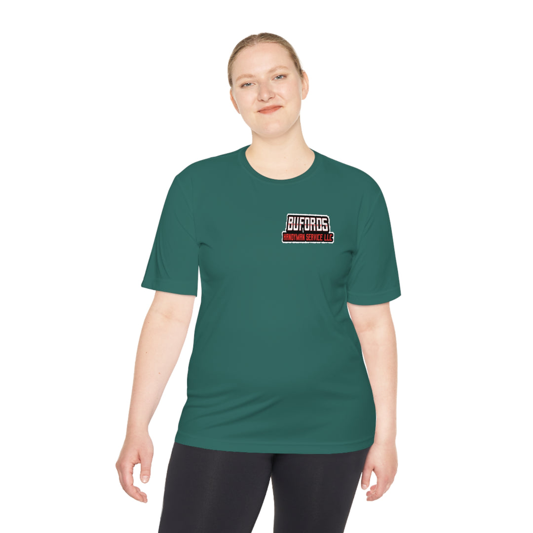 BUFORDS HANDYMAN SERVICE-Unisex Moisture Wicking Tee