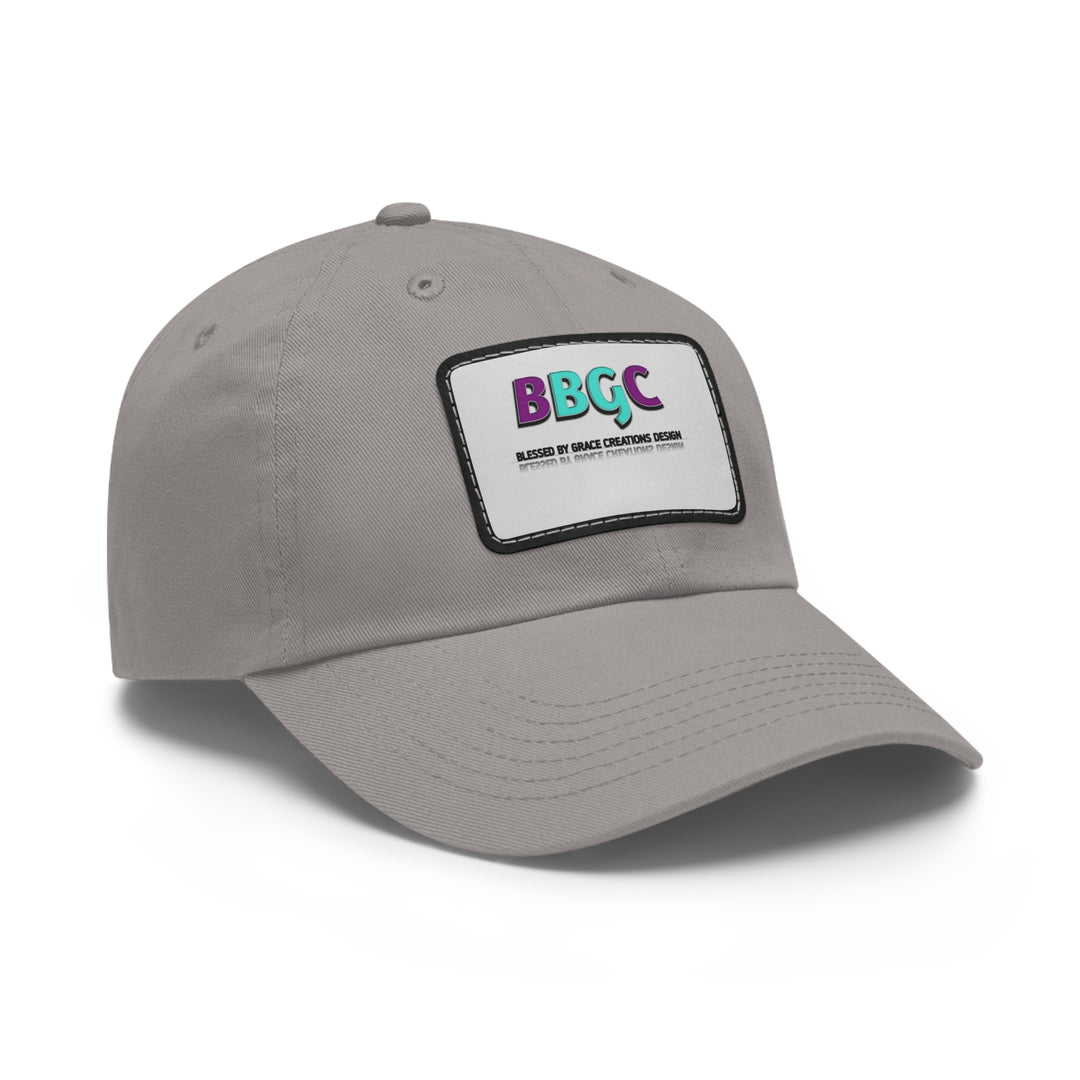 BBGC=Dad Hat with Leather Patch (Rectangle)