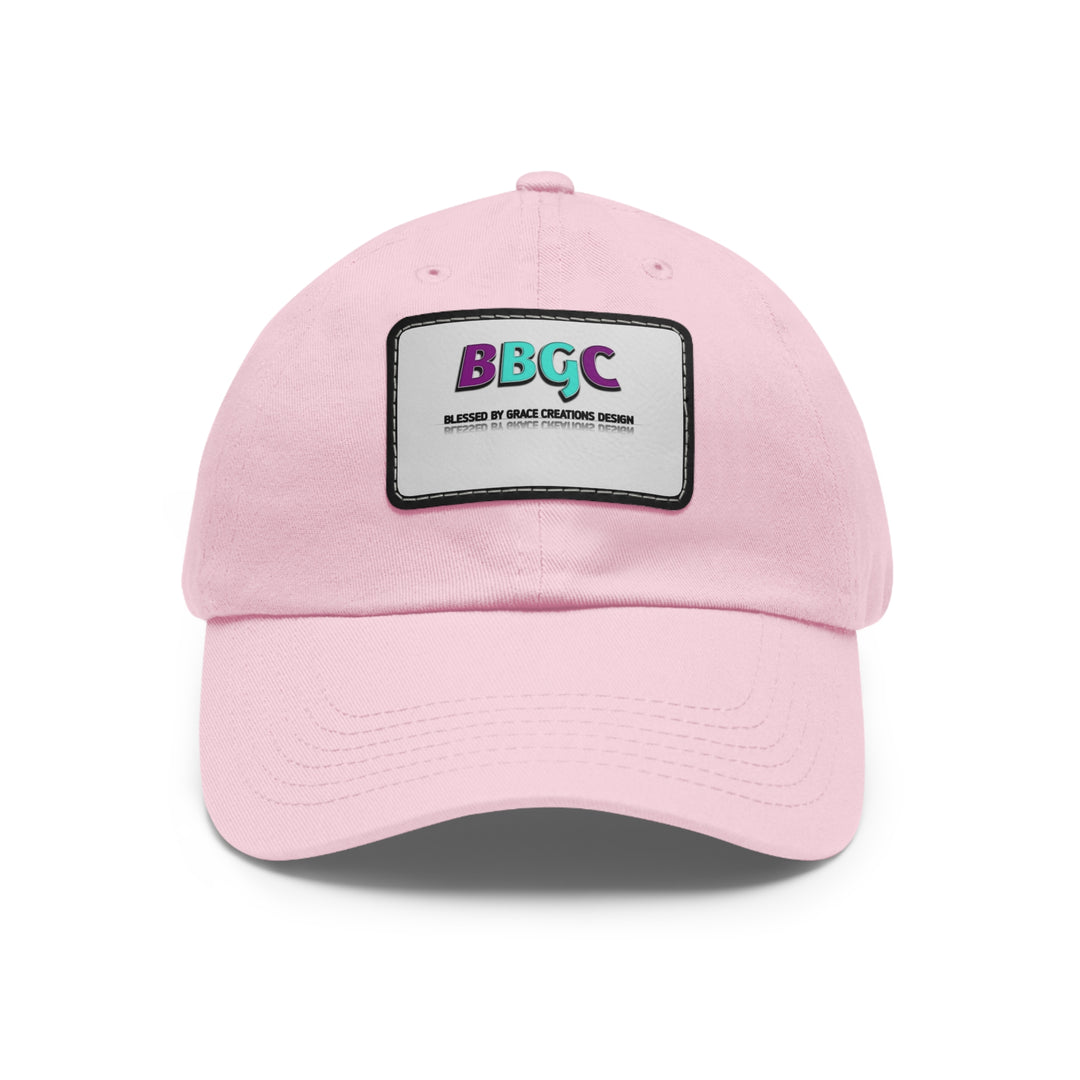 BBGC=Dad Hat with Leather Patch (Rectangle)