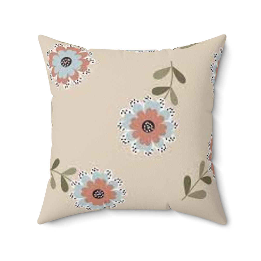 Spun Polyester Square Pillow