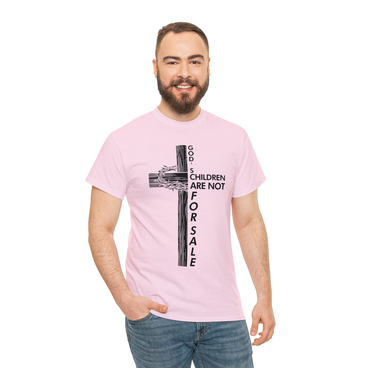 gods children are not for sale-Unisex Heavy Cotton Tee