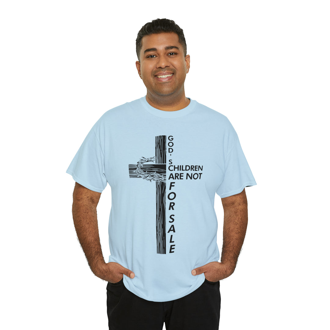 gods children are not for sale-Unisex Heavy Cotton Tee