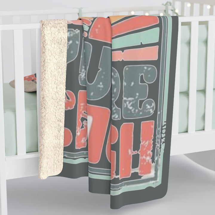 YOU ARE ENOUGH=Sherpa Fleece Blanket