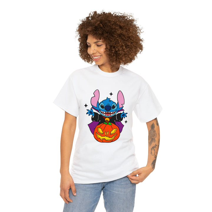 Stitch halloween-Unisex Heavy Cotton Tee