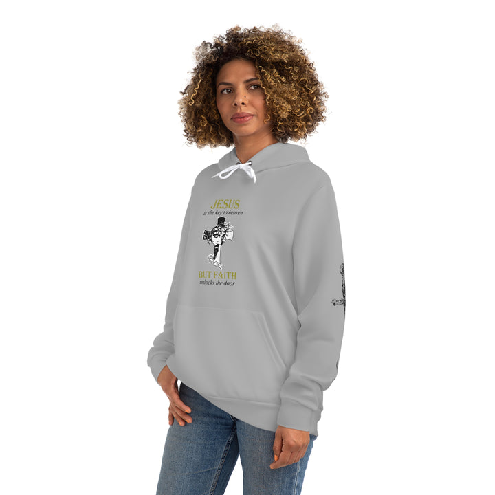 JESUS IS KEY=Fashion Hoodie (AOP)