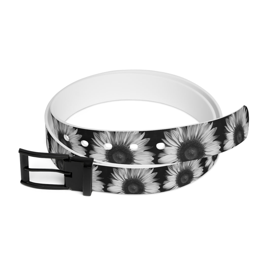 Black & White Sunflower Belt