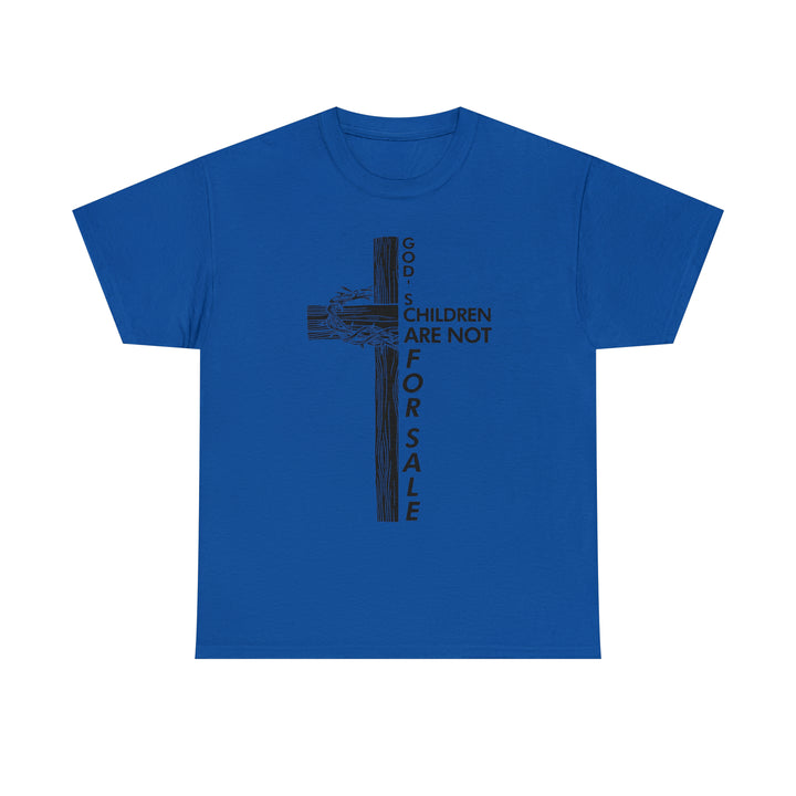 gods children are not for sale-Unisex Heavy Cotton Tee