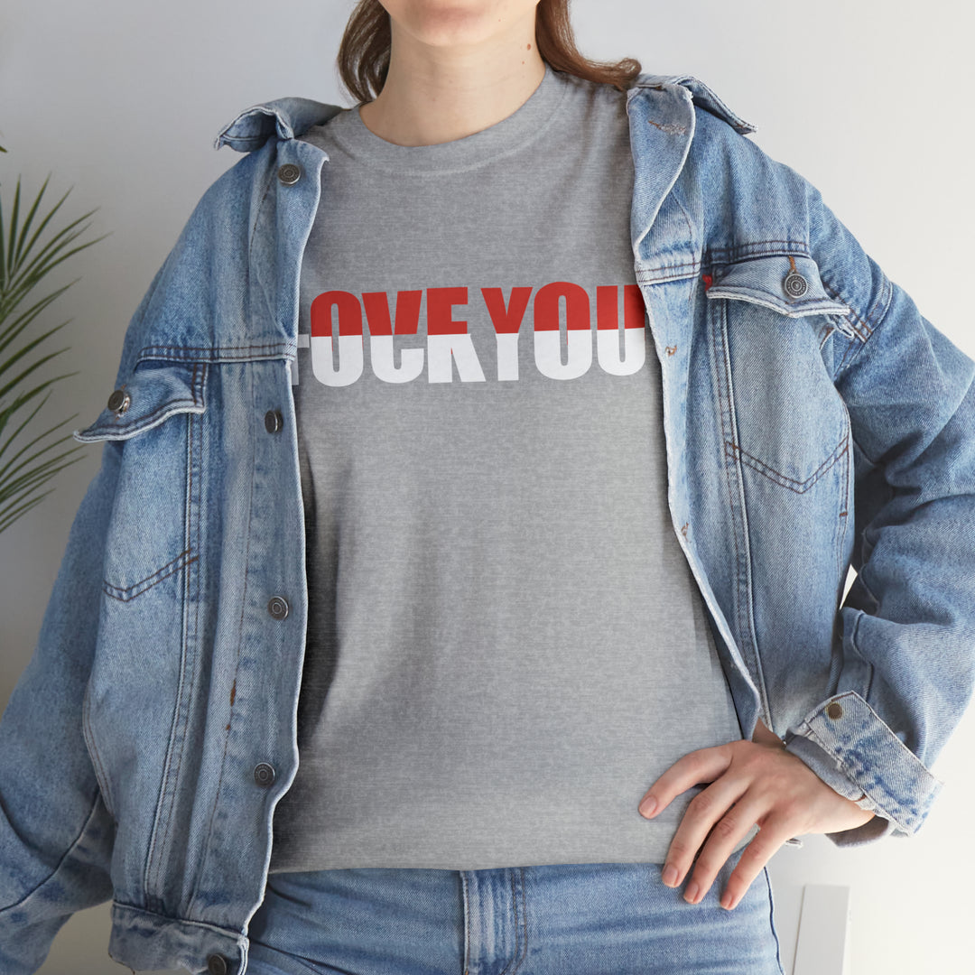 LOVE YOU-F YOU-Unisex Heavy Cotton Tee