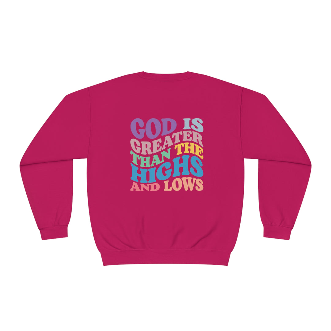 God is Greater Unisex NuBlend® Crewneck Sweatshirt
