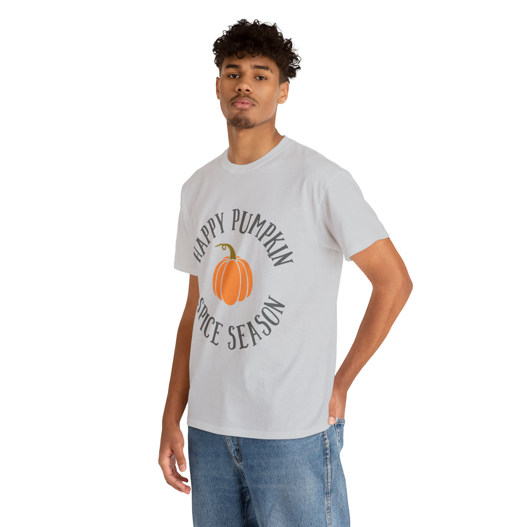 Happy Pumpkin=Unisex Heavy Cotton Tee