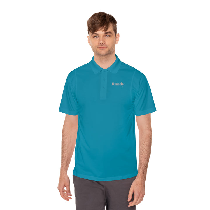 Randy Lawn care Men's Sport Polo Shirt