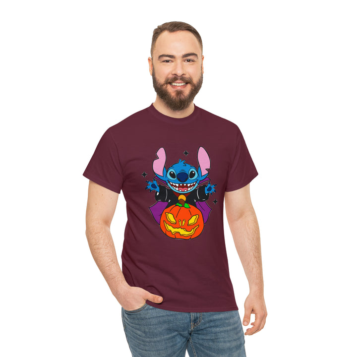 Stitch halloween-Unisex Heavy Cotton Tee