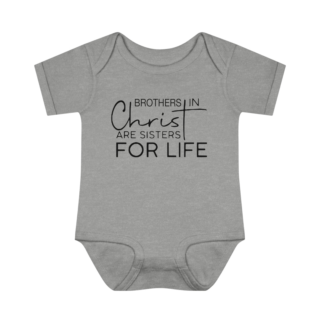 BROTHERS IN CHRIST-Infant Baby Rib Bodysuit