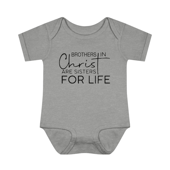 BROTHERS IN CHRIST-Infant Baby Rib Bodysuit