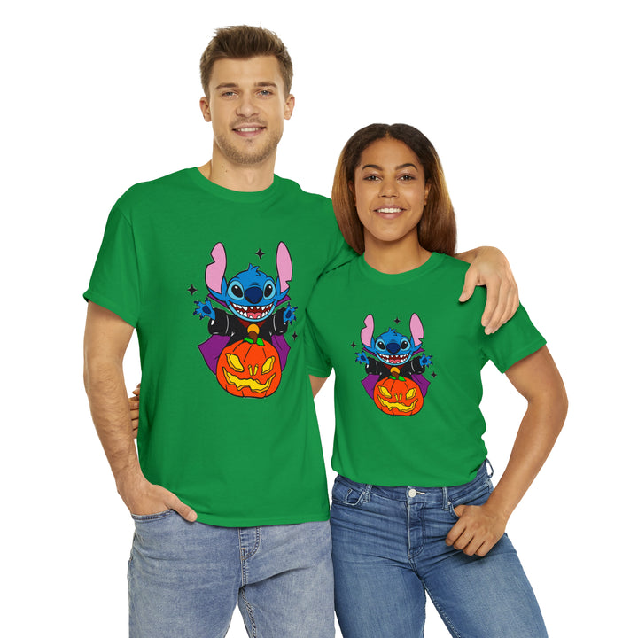 Stitch halloween-Unisex Heavy Cotton Tee