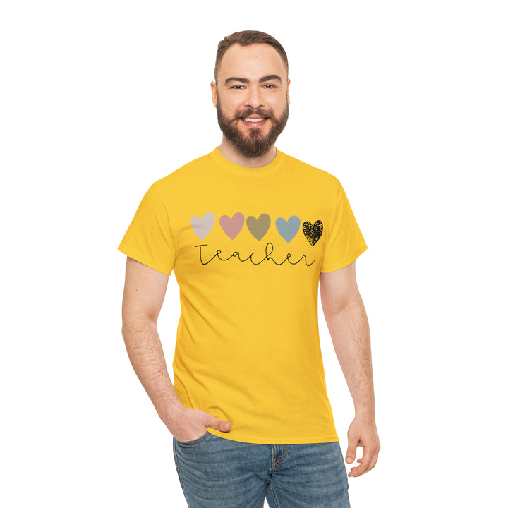 Teacher-Unisex Heavy Cotton Tee