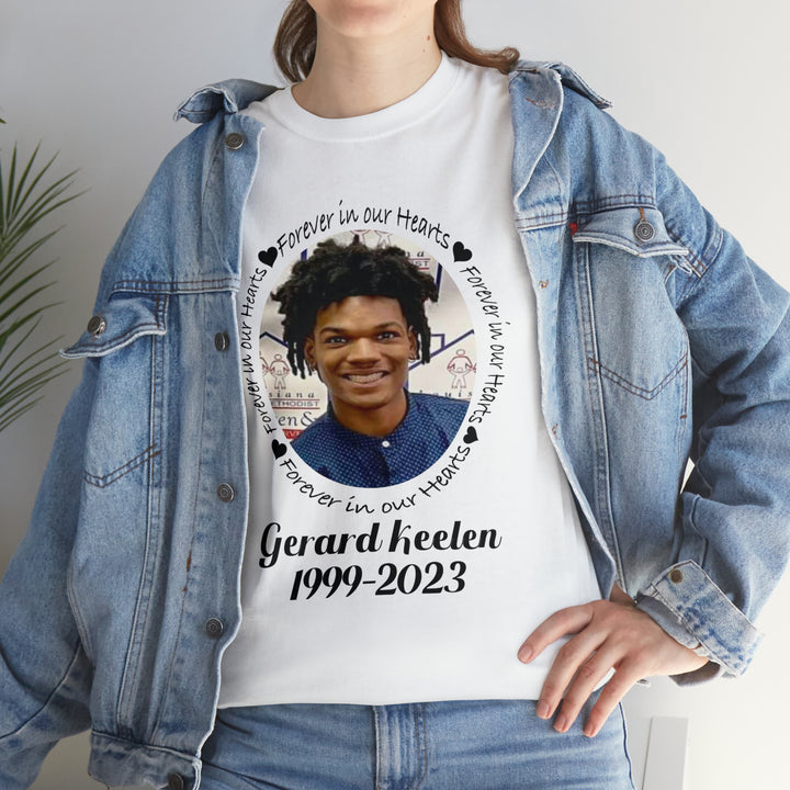 In Memory Of Gerard Keelen-Unisex Heavy Cotton Tee
