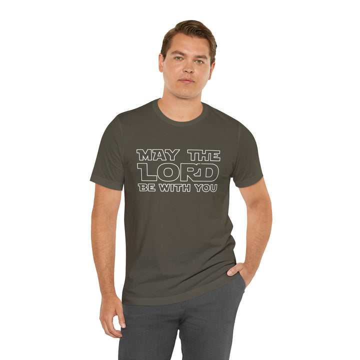 May The Lord Be With You-Unisex Jersey Short Sleeve Tee