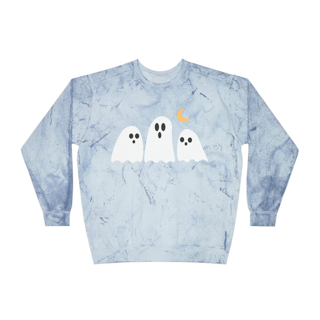 GHOST-Unisex Color Blast Crewneck Sweatshirt