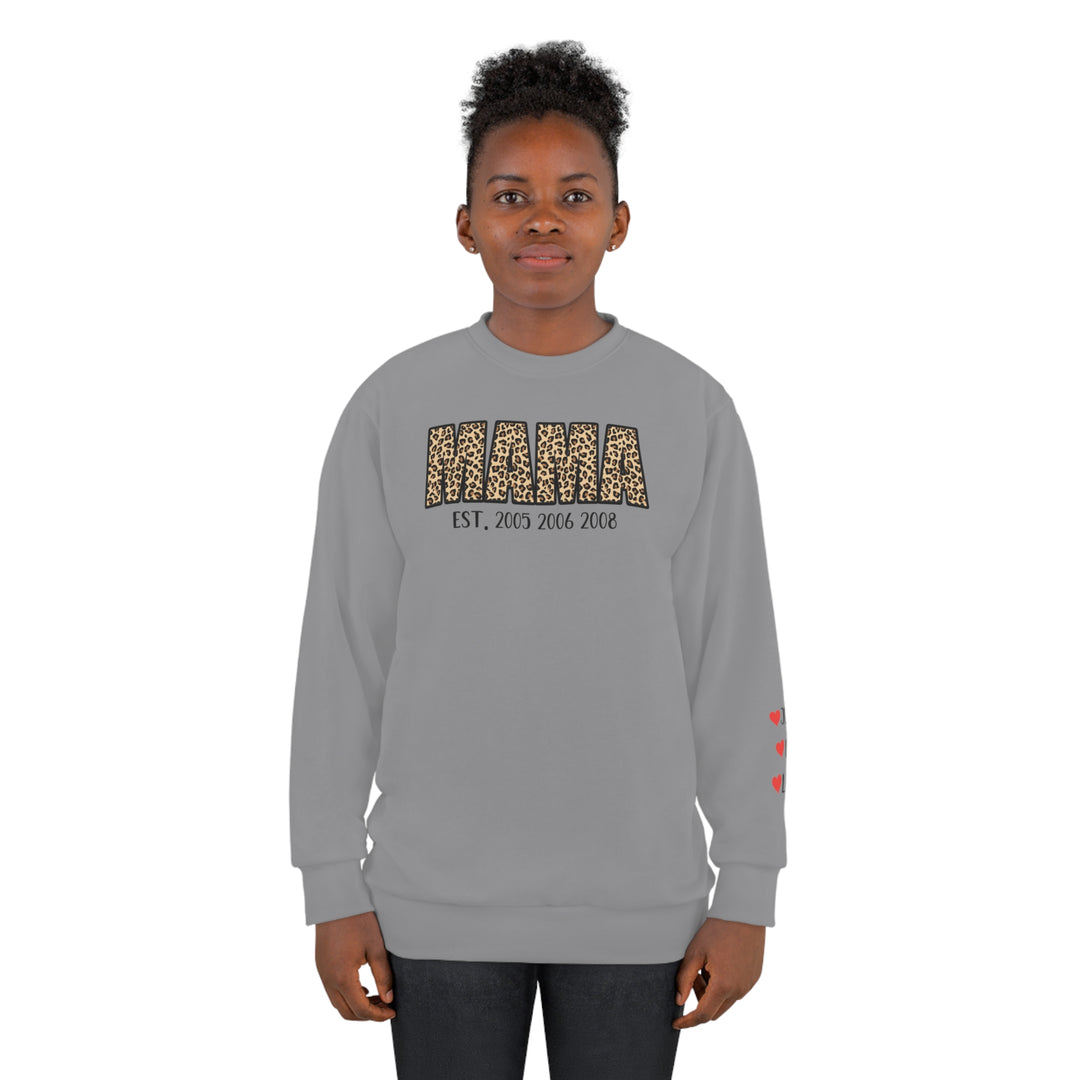 MAMA EST. Unisex Sweatshirt (AOP)