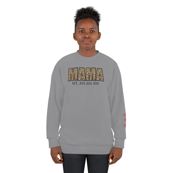 MAMA EST. Unisex Sweatshirt (AOP)