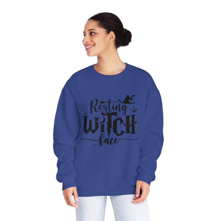 Resting witch face-Unisex NuBlend® Crewneck Sweatshirt