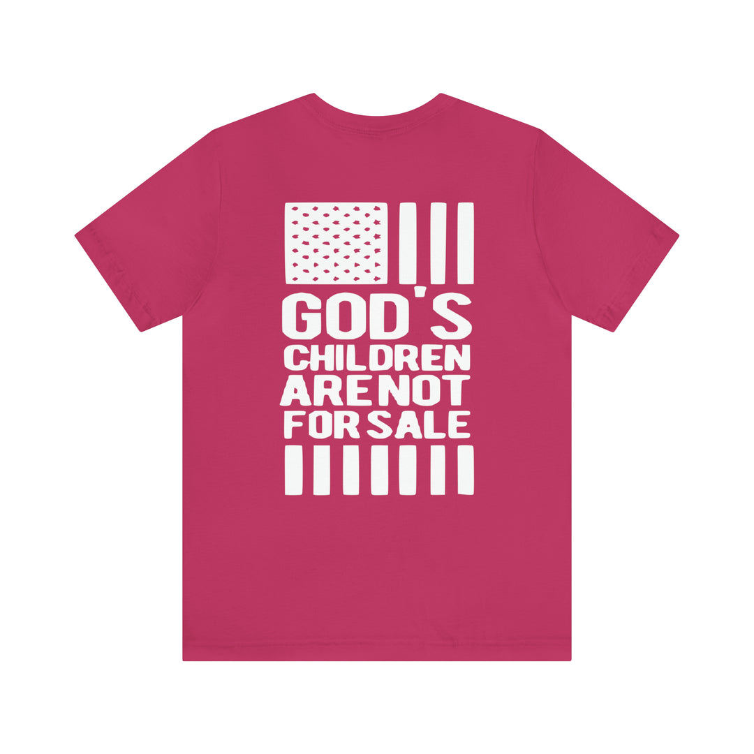 god's children are not for sale-Unisex Jersey Short Sleeve Tee
