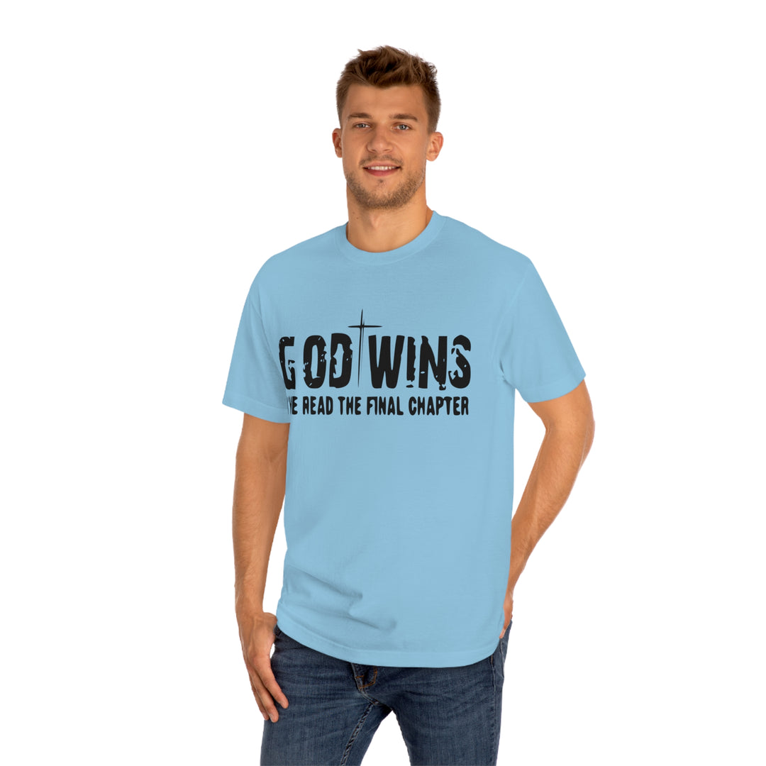 GOD WINS-Unisex Classic Tee