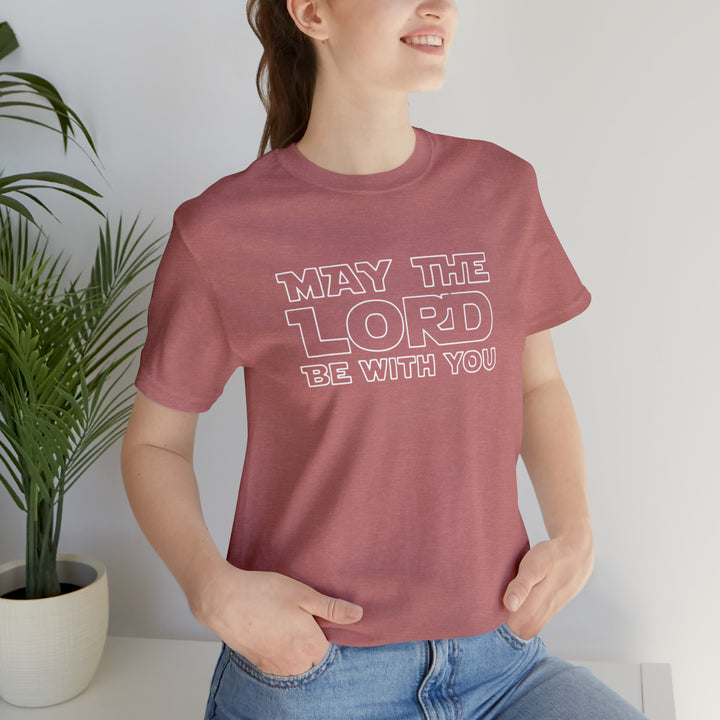 Mat The Lord Be With You-Unisex Jersey Short Sleeve Tee