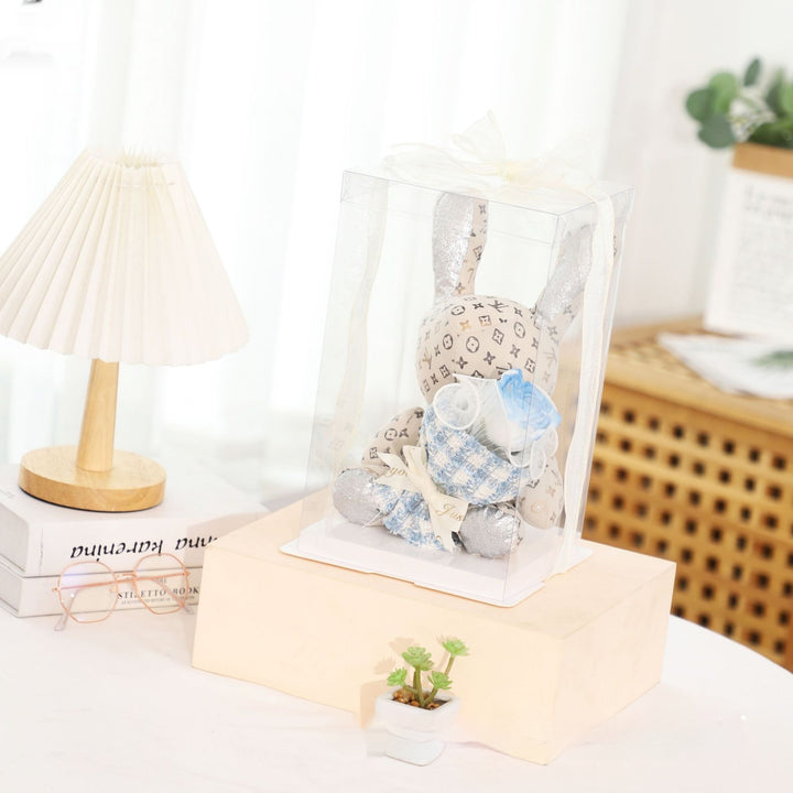 Bear Gift Box Doll Flower Crafts