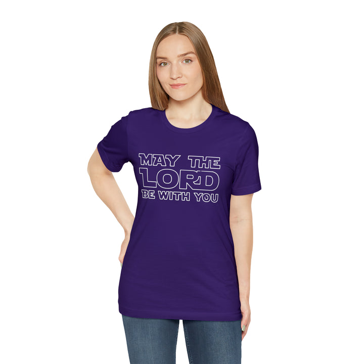 May The Lord Be With You-Unisex Jersey Short Sleeve Tee