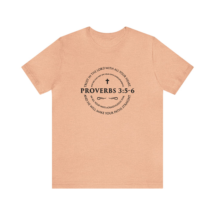 Proverbs Unisex Jersey Short Sleeve Tee