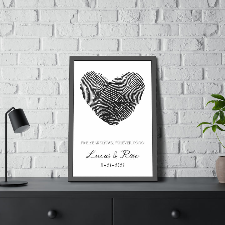 Lucas & Rose Framed Paper Posters