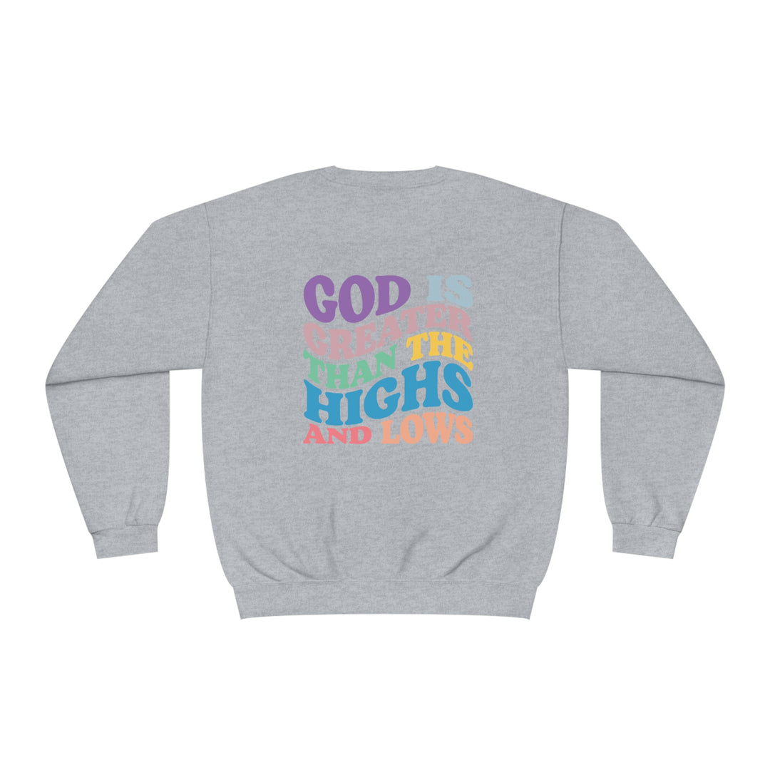 God is Greater Unisex NuBlend® Crewneck Sweatshirt