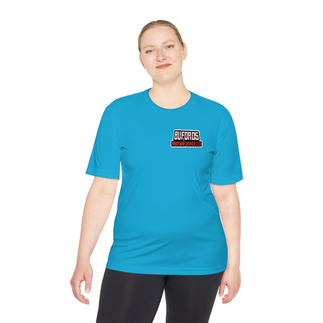 BUFORDS HANDYMAN SERVICE-Unisex Moisture Wicking Tee