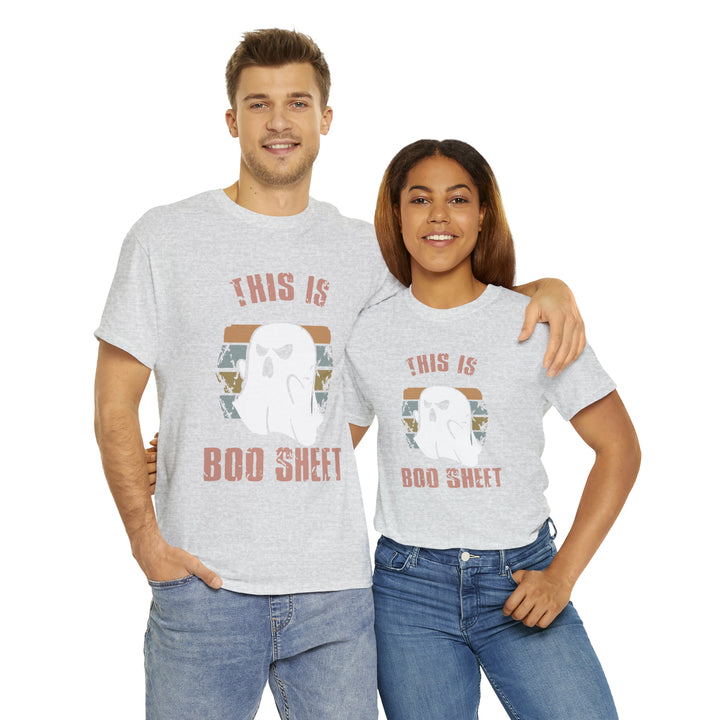 This is Boo Sheet-Unisex Heavy Cotton Tee