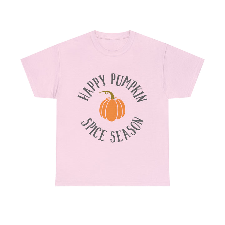 Happy Pumpkin=Unisex Heavy Cotton Tee