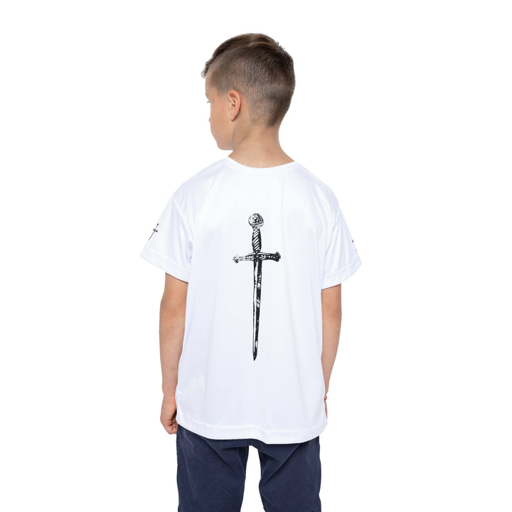 Believer walking by Faith=Kids Sports Jersey (AOP)