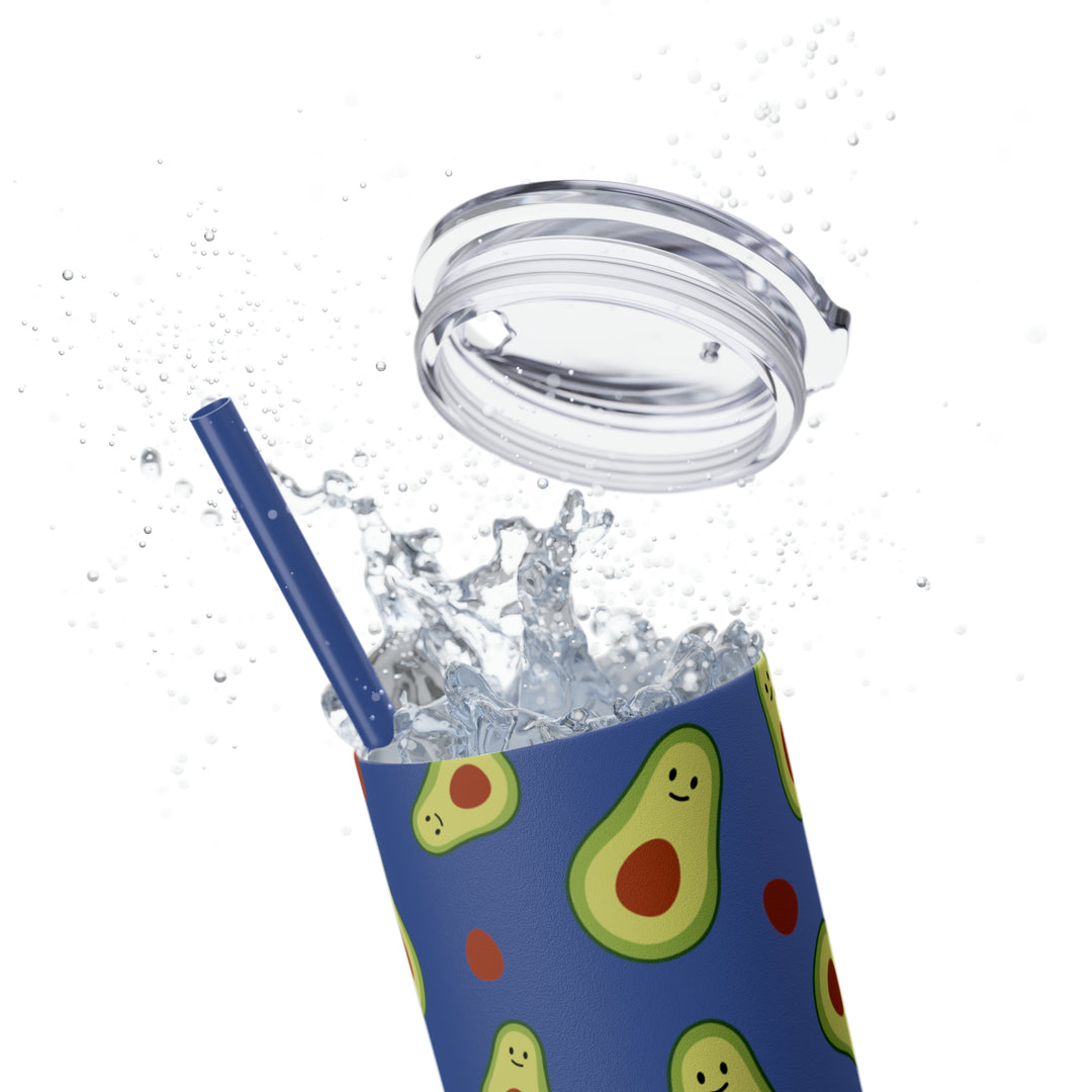 Skinny Tumbler with Straw, 20oz