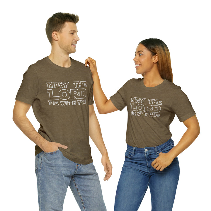 May The Lord Be With You-Unisex Jersey Short Sleeve Tee