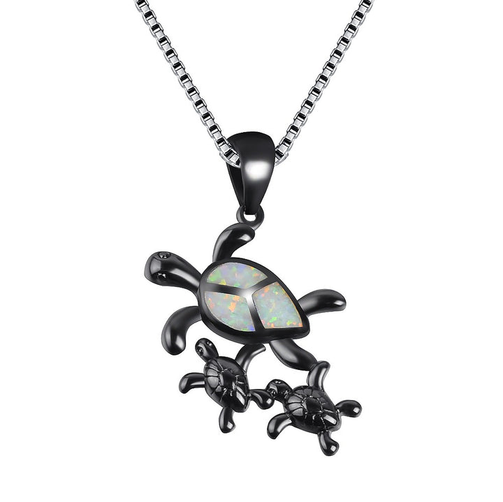 European And American Style Jewelry Necklace Opal Pendant