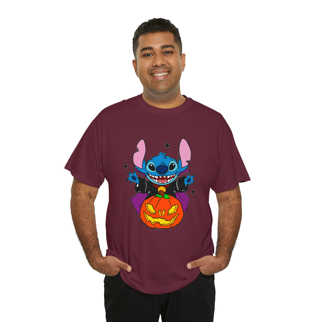 Stitch halloween-Unisex Heavy Cotton Tee