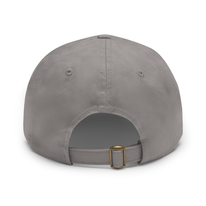 Jesus Hat with Leather Patch (Round)