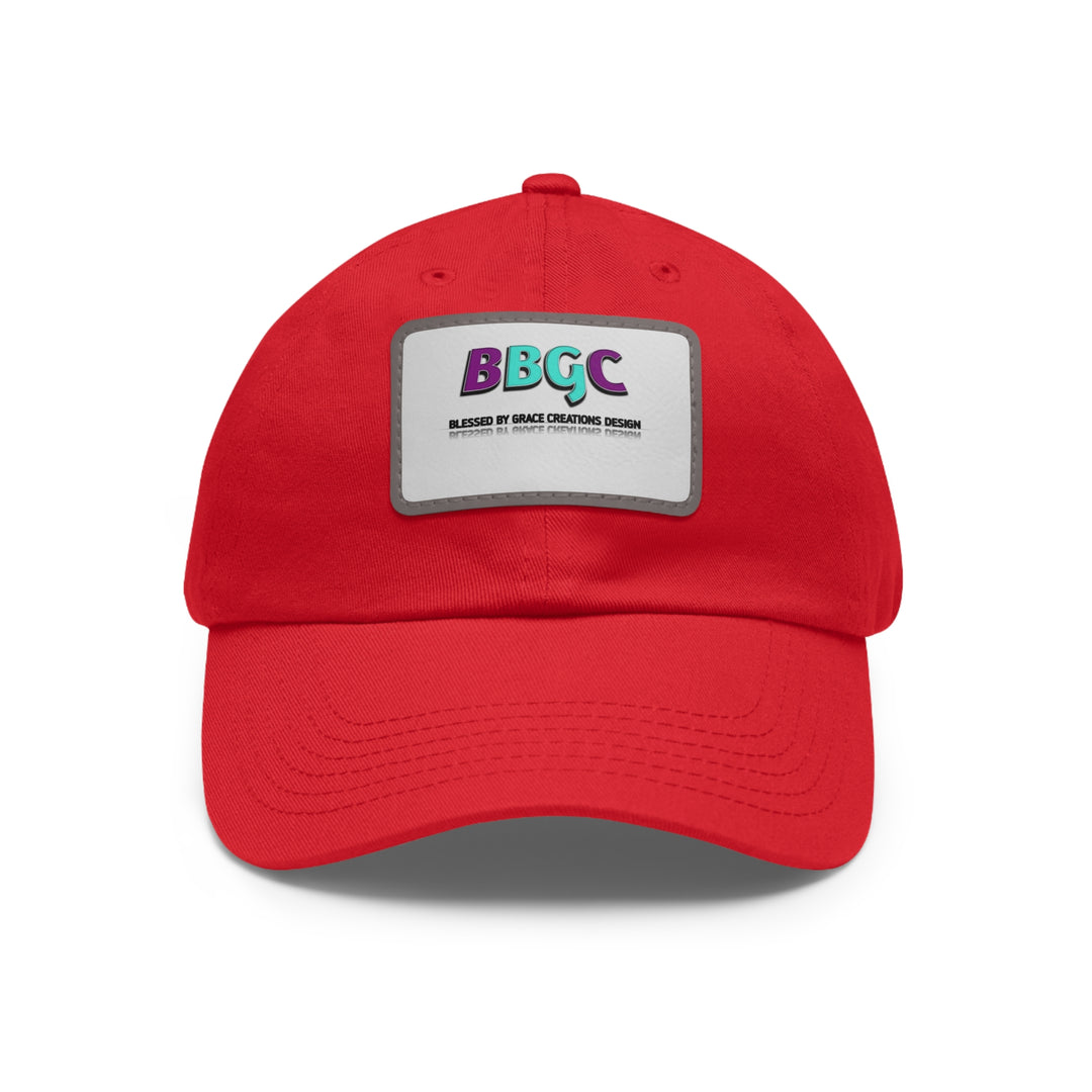BBGC=Dad Hat with Leather Patch (Rectangle)