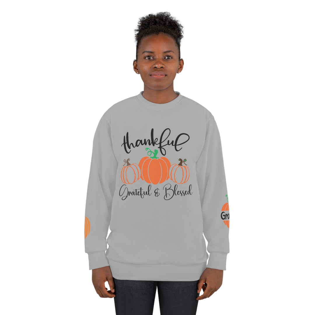 Grandma Pumpkin=Unisex Sweatshirt (AOP)