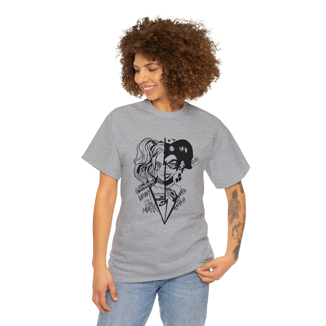 Daddys Little Monster-Unisex Heavy Cotton Tee